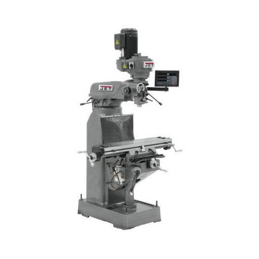 Jet Tools - JVM-836-3 WITH 2-AXIS ACU-RITE 203 DRO & X POWERFEED