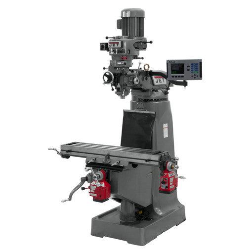 Jet Tools - JTM-1 Mill With ACU-RITE 203 DRO With X and Y-Axis Powerfeeds