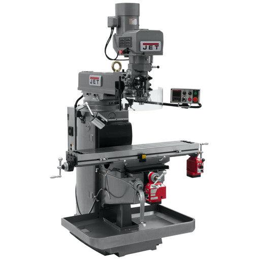 Jet Tools - JTM-1050EVS2/230 Mill With Acu-Rite 203 DRO With X-Axis Powerfeed