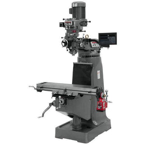 Jet Tools - JTM-4VS Mill With 3-Axis Newall DP700 DRO (Quill) With X-Axis Powerfeed