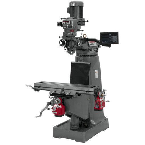 Jet Tools - JTM-4VS Mill With ACU-RITE 203 DRO With X and Y-Axis Powerfeeds