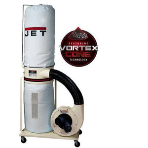 Jet Tools - DC-1100VX-5M Dust Collector, 1.5HP 1PH 115/230V, 5-Micron Bag Filter Kit