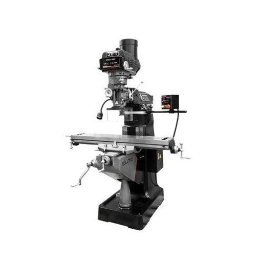 Jet Tools - ETM-949 Mill with 2-Axis ACU-RITE 303 DRO and X-Axis JET Powerfeed