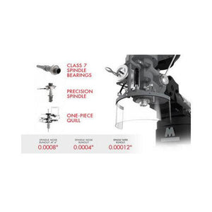 Jet Tools - ETM-949 Mill with 2-Axis ACU-RITE 303 DRO and X-Axis JET Powerfeed