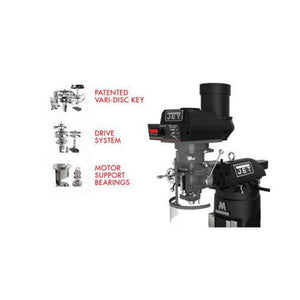 Jet Tools - ETM-949 Mill with 2-Axis Newall DP700 DRO