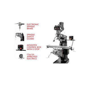 Jet Tools - ETM-949 Mill with 3-Axis Newall DP700 (Knee) DRO