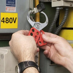 Steel Lockout Hasp