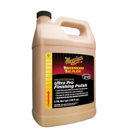 Meguiar's® Mirror Glaze® M21001 Ultra Pro Finishing Polish, 1 gal Can, High Gloss, White, Liquid