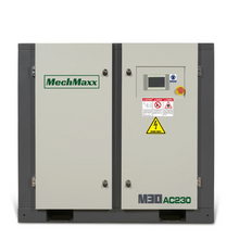 Load image into Gallery viewer, MechMaxx 30HP Rotary Screw Air Compressor - 106 CFM, 116 PSI, 230V 3-Phase | Industrial-Grade