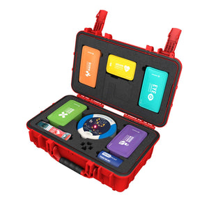 Aero Healthcare M600-5 Modulator Trauma Kit with Heartsine 360P & Bleed Control - XL Rugged Hard Case