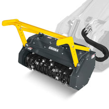 Load image into Gallery viewer, MechMaxx 37"Mini Skid Steer Drum Forestry Brush Mulcher Attachment, Hydraulic Flow Range 11 To 16 GPM, MCH37