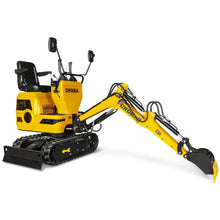 Load image into Gallery viewer, MechMaxx Mini Compact Excavator Loncin 300cc 9hp Engine, 43.3" Max. Digging Depth, 0.6Ton, 1345 LBS Operating Weight, MEC06