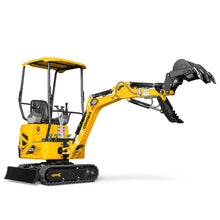 Load image into Gallery viewer, MechMaxx Mini Compact Excavator B&amp;S VANGUARD 408cc 14hp Engine, 65.7" Max. Digging Depth, 1 Ton, 2370 LBS Operating Weight, MEC10
