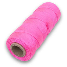 Load image into Gallery viewer, Marshalltown ML550 Fluorescent Pink Twisted Nylon Line 350' - #18