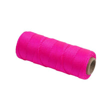 Load image into Gallery viewer, Marshalltown ML581 Twisted Nylon Mason's Line500' Fl Pink, Size 186" Core