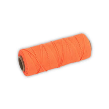 Load image into Gallery viewer, Marshalltown ML582 Twisted Nylon Mason's Line500' Fl Orange, Size 186" Core