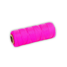 Load image into Gallery viewer, Marshalltown ML587 Twisted Nylon Mason's Line1000' Fl Pink, Size 186" Core