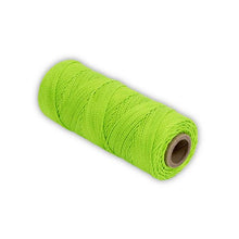 Load image into Gallery viewer, Marshalltown ML589 Twisted Nylon Mason's Line1000' Fl Green, Size 186" Core