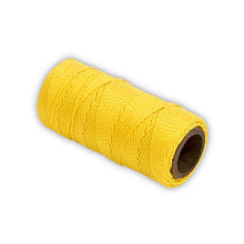 Load image into Gallery viewer, Marshalltown ML599 Braided Nylon Mason's Line250' Yellow, Size 184" Core