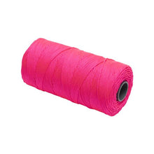 Load image into Gallery viewer, Marshalltown ML609 Braided Nylon Mason's Line1000' Fl. Pink, Size 186" Core