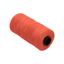 Load image into Gallery viewer, Marshalltown ML610 Braided Nylon Mason's Line1000' Fl. Orange, Size 186" Core