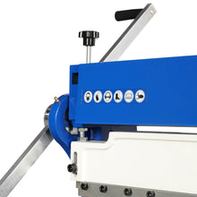 Load image into Gallery viewer, MechMaxx 30-inch 3-in-1 Pan and Box Brake – Slip Roll, Shear, Bending Machine for Sheet Metal, 20 Gauge Mild Steel, Adjustable Fingers, Heavy Duty, Metalworking, Fabrication, Rolling, Bending MMCB3016