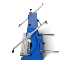 Load image into Gallery viewer, MechMaxx 30-inch 3-in-1 Pan and Box Brake – Slip Roll, Shear, Bending Machine for Sheet Metal, 20 Gauge Mild Steel, Adjustable Fingers, Heavy Duty, Metalworking, Fabrication, Rolling, Bending MMCB3016