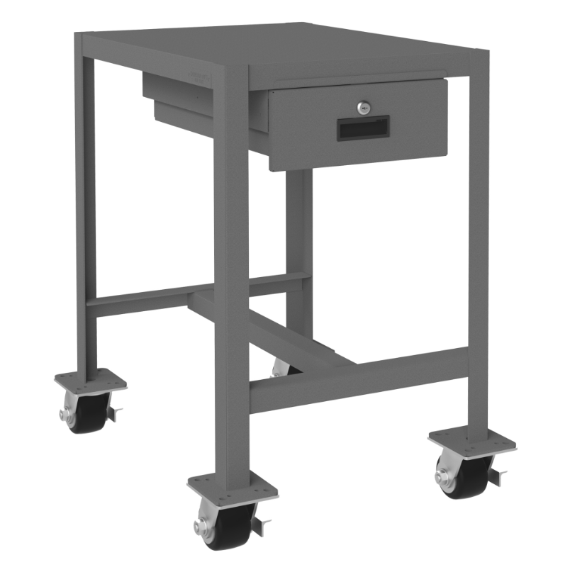 Durham MTDM182430-2K195 Mobile Mt Workbench, 1 Drawer, 18 X 24