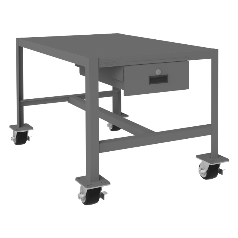 Durham MTDM243624-2K195 Mobile Mt Workbench, 1 Drawer, 24 X 36