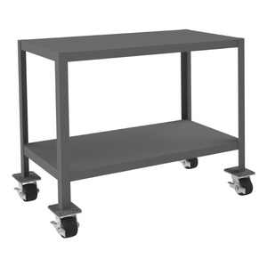 Durham MTM183630-2K295 Mobile Mt Workbench, 2 Shelves, 18 X 36