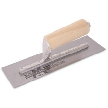 Load image into Gallery viewer, Marshalltown MX54 10 X 3 Finishing TrowelStraight Wood Handle