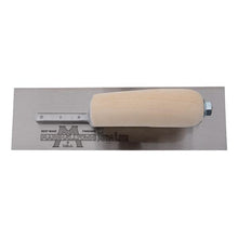 Load image into Gallery viewer, Marshalltown MXS54 10 X 3 Finishing TrowelCurved Wood Handle