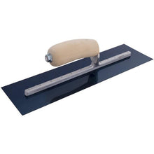 Load image into Gallery viewer, Marshalltown MXS64B Blue Steel Finishing Trowels Durasoft® Wood Curved 14 In (356 Mm) 4 In (102 Mm)
