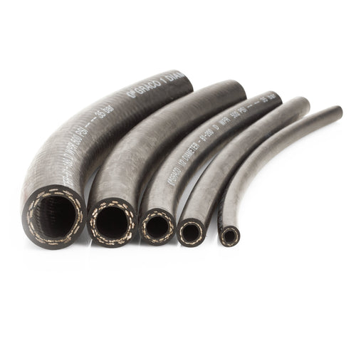 Graco 061185 Nylon Braided Fluid Hose, compatible with catalyst and waterborne materials, 3/4 in ID, 500 psi (35 bar)