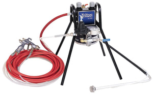 Graco Triton SST Spray Package, Stand, 100 psi Regulator, Suction, Air & Fluid Hoses, AirPro Compliant Gun .055 in (1.4 mm) Nozzle for Metal