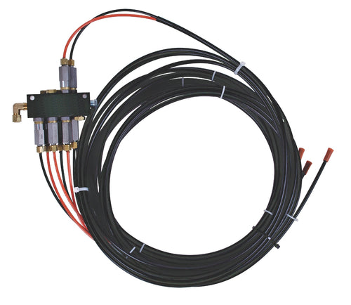 Graco Pneumatic Grease Jockey® Meter Module - Steerable Drop Axle Lube Points - 10 Points