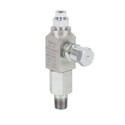 Graco 24E240 GL-43 Carbon Steel Oil Stand-Alone Injector, 1/4 NPT (must order in quantities of five)