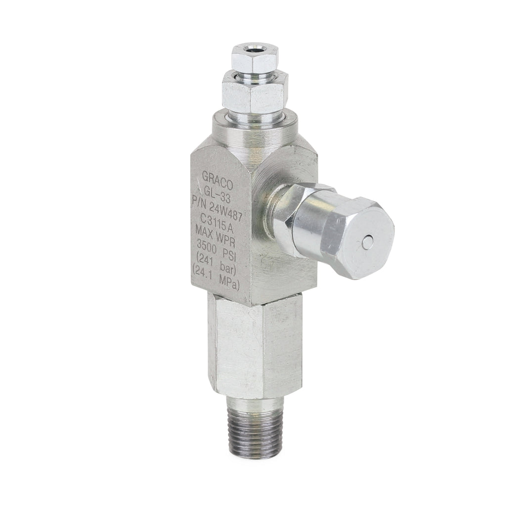 Graco GL-32™ Stand Alone Grease Injector, 304 Stainless Steel, 1/4 NPT (Must Order Quantities of Five)