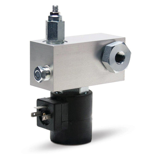 Direct-Mount Vent Valves for G3™ Pumps - BSPP, 24 VDC, 35-241 bar (500-3500 psi), Normally Closed, RH