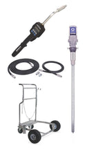 Load image into Gallery viewer, Graco LD Series 5:1 55 Gallon (200 Liter) Barrel Mobile Oil Pump CE Packages Include 2-Way Vented Valve and Air Regulator -Preset Meter - Flex Extension