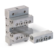 Load image into Gallery viewer, Graco Trabon® MSP Stainless Steel Divider Valve - 5 Section Base Plate Assembly, NPSF