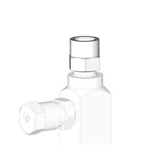 GL-32, GL-33, GL-42, and GL-43 Outlet Fitting - 1/8 NPT(f) outlet, stainless steel