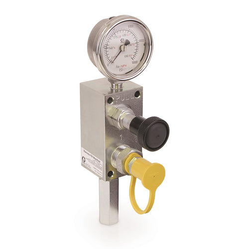 Remote-Fill Port Manifold with Vent for Dyna-Star® Electrically-Powered HP and HF 24 VDC