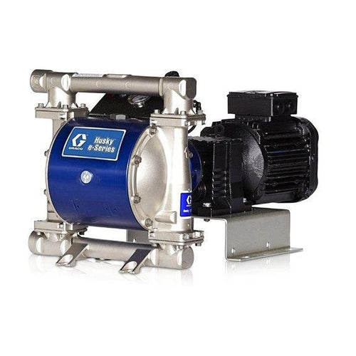Husky 1050 1 in. (25.4 mm) NPT SS Pump, NEMA 56C Gearbox, AL Center Section, SS Seats, PTFE Balls & PTFE/SP Diaphragm