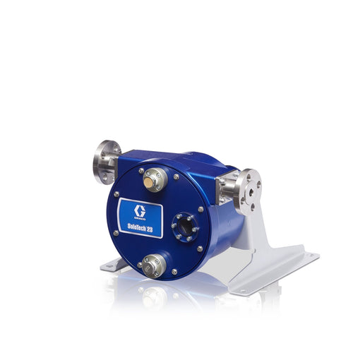 SoloTech™ 23 Mid Speed Hypalon Peristaltic Hose Pump with CSM Hose, Hastelloy-C Barb & IEC Connection