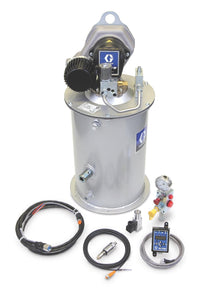 Graco Dyna-Star® 24 VDC HP Pump, AFSO, Low Level, GLC 2200, Wiring Harness, Cables, Pressure Switch, Remote Fill Manifold for 60 lb (27 kg).