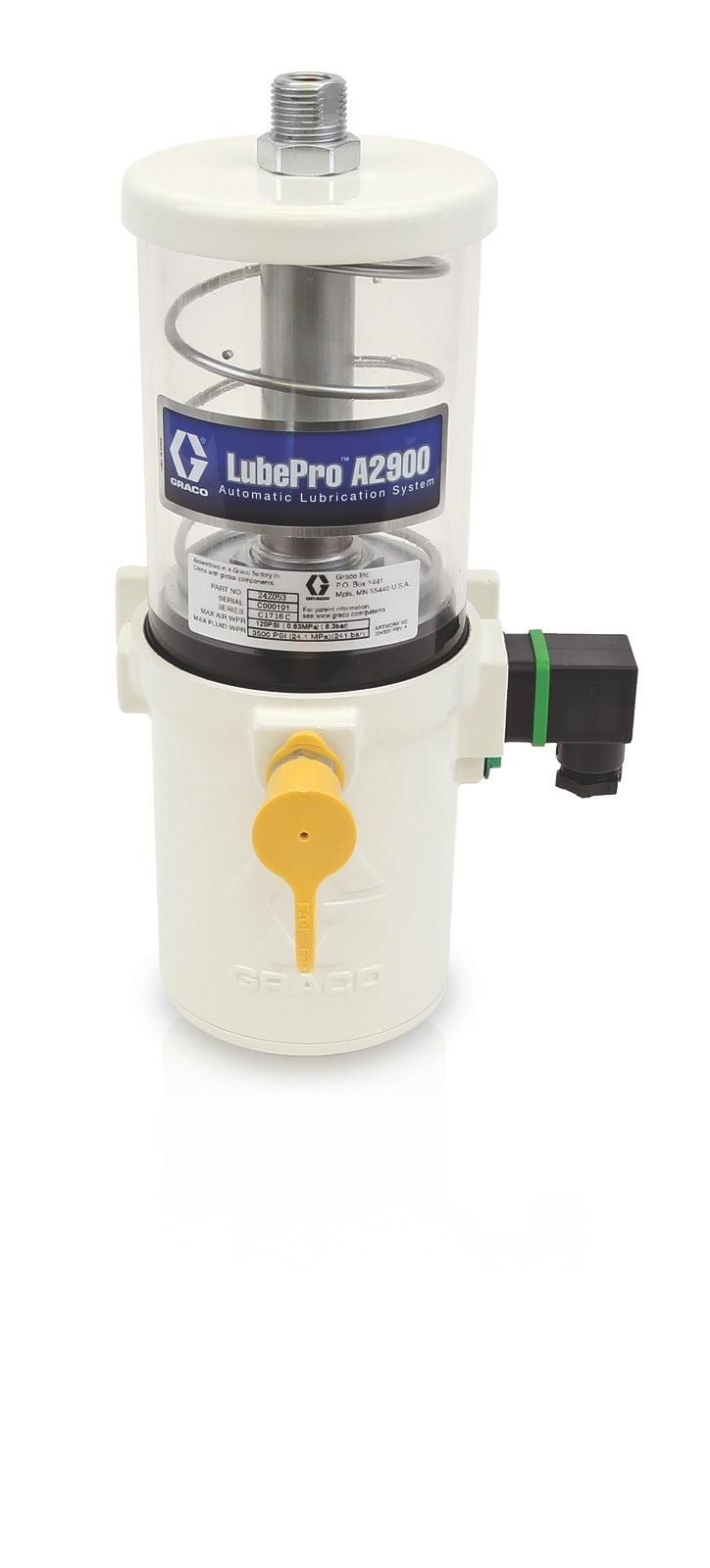Graco 24Z057 LubeProâ„¢ A2900 Vertical Grease Pumps, 4 lb. (1.81 kg) Reservoir - NPT