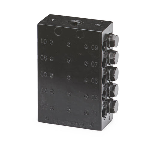 Graco CSP Divider Valve, 1/8 in. BSPP, 10 Outlets