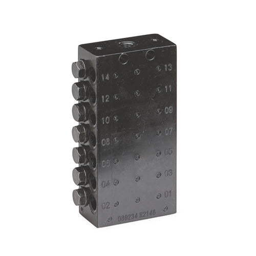 Graco CSP Divider Valve, 1/8 inch NPT, 14 Outlets