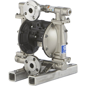 Husky 1050 (Horizontal Outlet) SS Pump, AL Center Section, GE Seats, GE Balls & GE Diaphragm